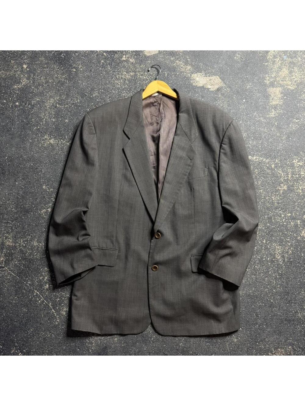 Vintage Hugo Boss Made German Coat 46R XL Cerruti 1881